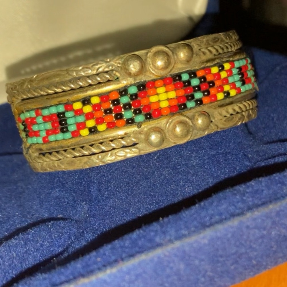 Native American Cuff Bracelet | Camrose and Kross | Vintage | Jewelry